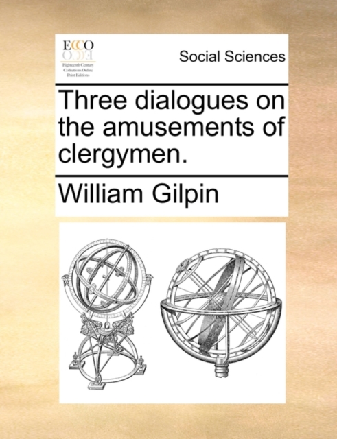 Three Dialogues on the Amusements of Clergymen., Paperback / softback Book