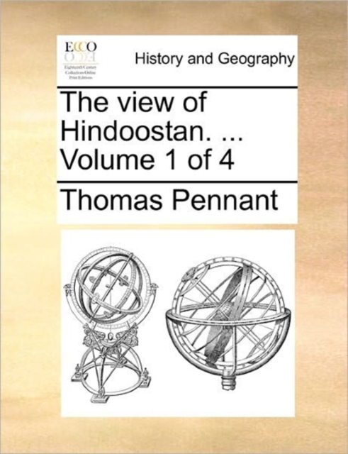 The View of Hindoostan. ... Volume 1 of 4, Paperback / softback Book