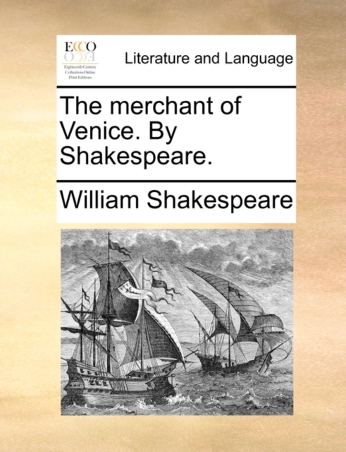 The Merchant of Venice. by Shakespeare., Paperback / softback Book