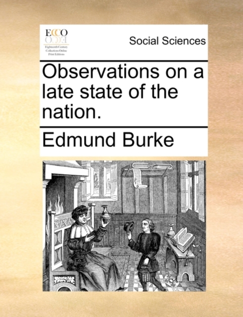 Observations on a late state of the nation., Paperback / softback Book