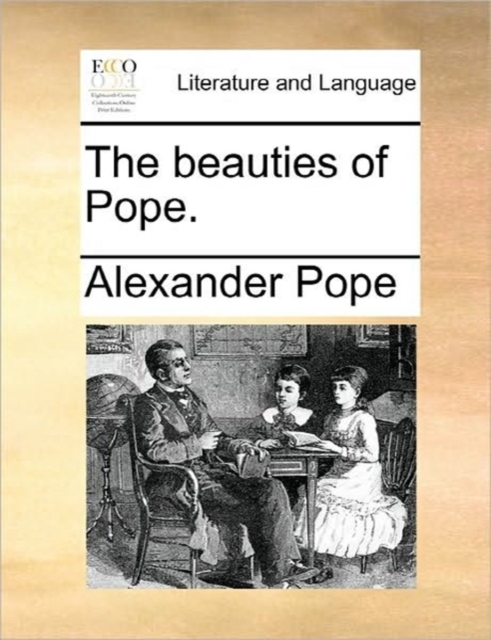 The Beauties of Pope., Paperback / softback Book
