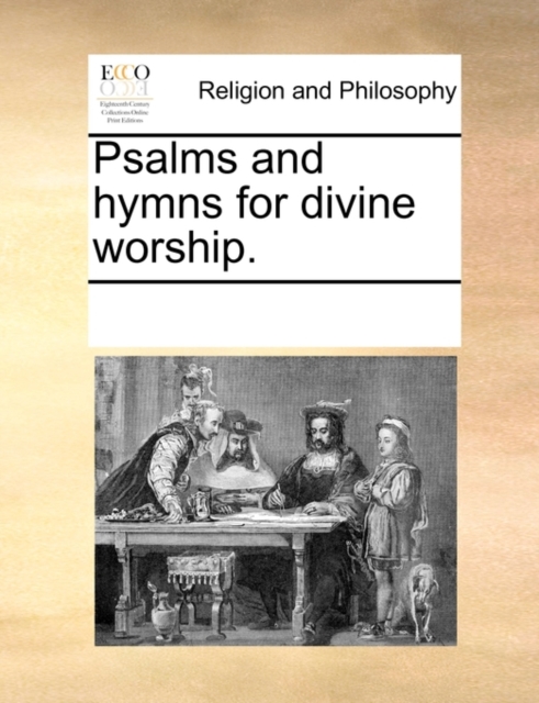 Psalms and Hymns for Divine Worship., Paperback / softback Book