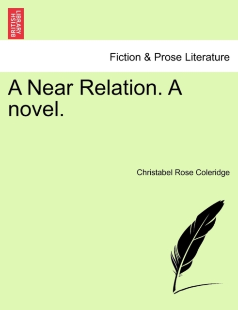 A Near Relation. a Novel., Paperback / softback Book