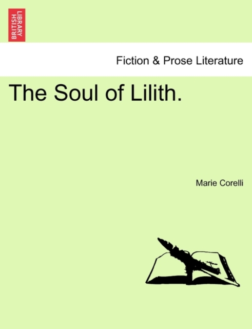 The Soul of Lilith. Vol. III., Paperback / softback Book