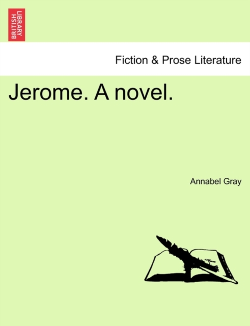 Jerome. a Novel., Paperback / softback Book