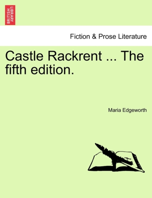 Castle Rackrent ... the Fifth Edition., Paperback / softback Book