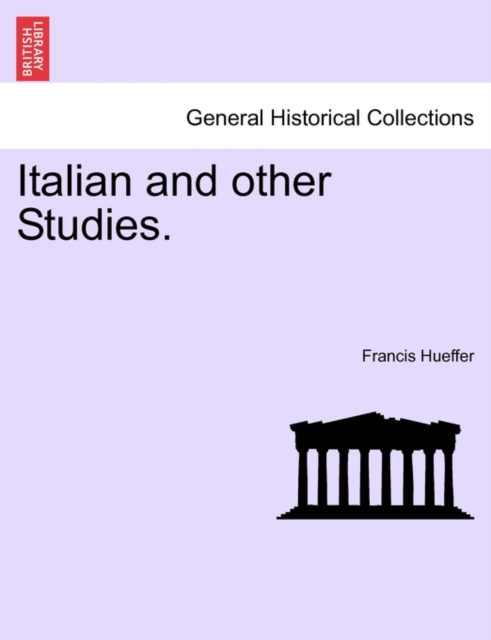 Italian and Other Studies., Paperback / softback Book