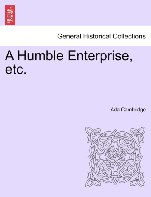 A Humble Enterprise, Etc., Paperback / softback Book
