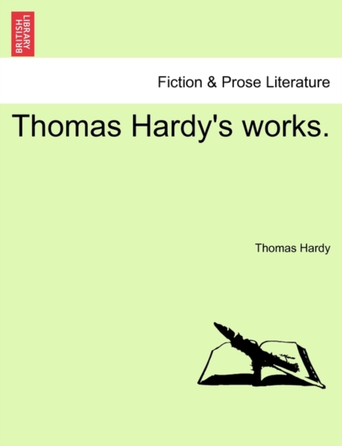 Thomas Hardy's Works., Paperback / softback Book