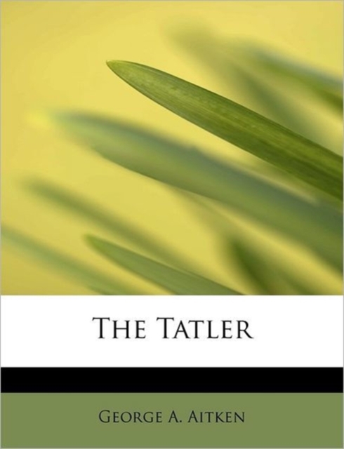 The Tatler, Paperback / softback Book