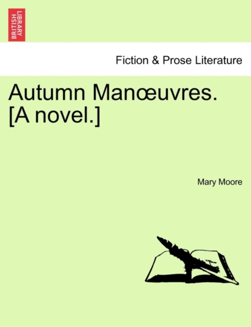 Autumn Man Uvres. [A Novel.], Paperback / softback Book