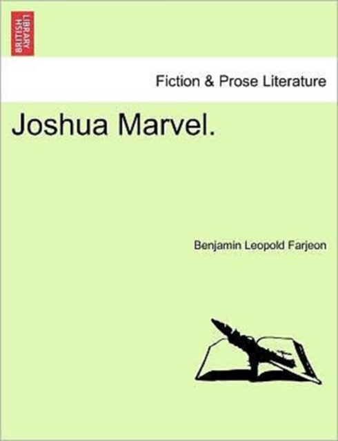 Joshua Marvel., Paperback / softback Book