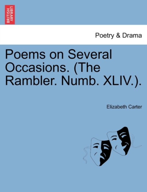 Poems on Several Occasions. (the Rambler. Numb. XLIV.)., Paperback / softback Book