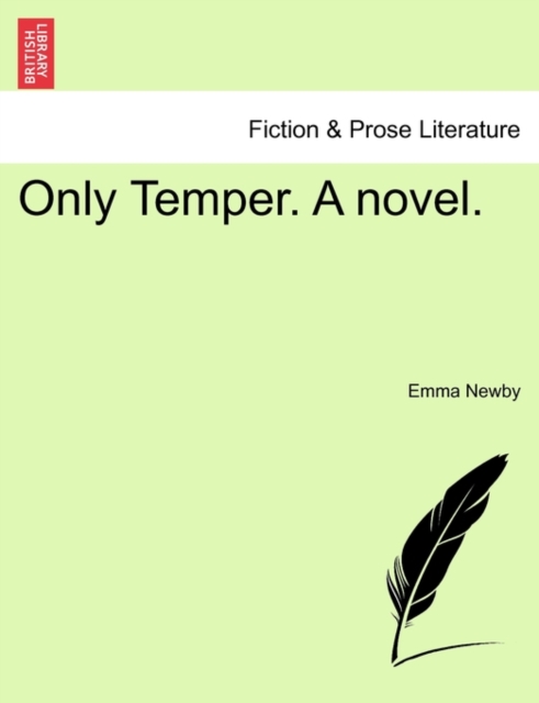 Only Temper. a Novel., Paperback / softback Book