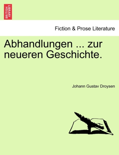 Abhandlungen ... Zur Neueren Geschichte., Paperback / softback Book