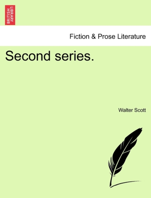 Second Series., Paperback / softback Book