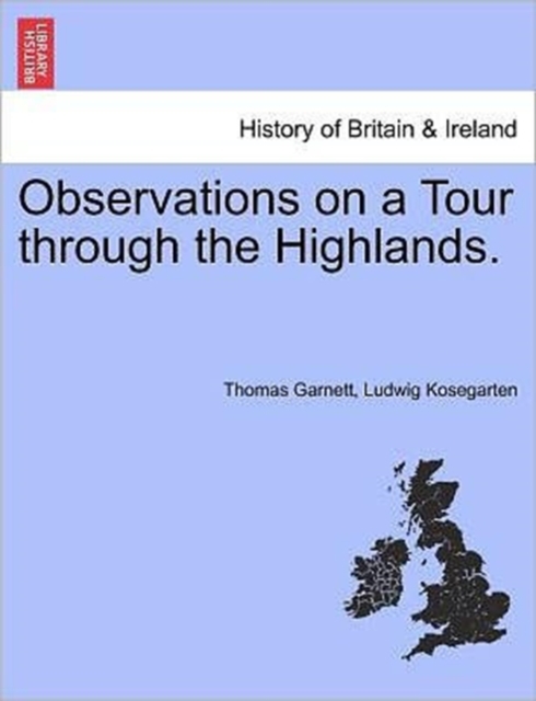 Observations on a Tour Through the Highlands. Erster Band, Paperback / softback Book