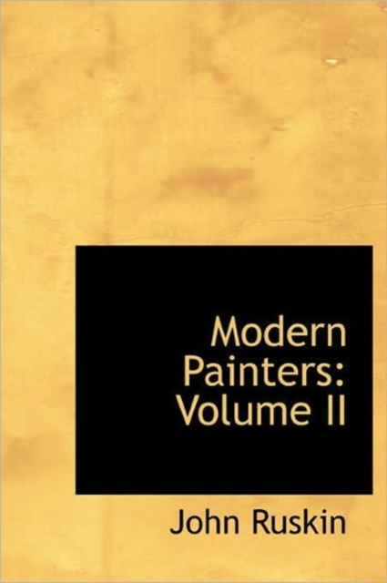 Modern Painters : Volume II, Hardback Book