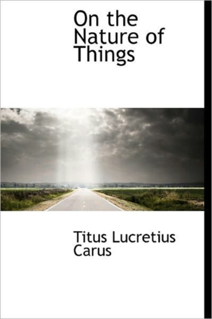 On the Nature of Things, Hardback Book