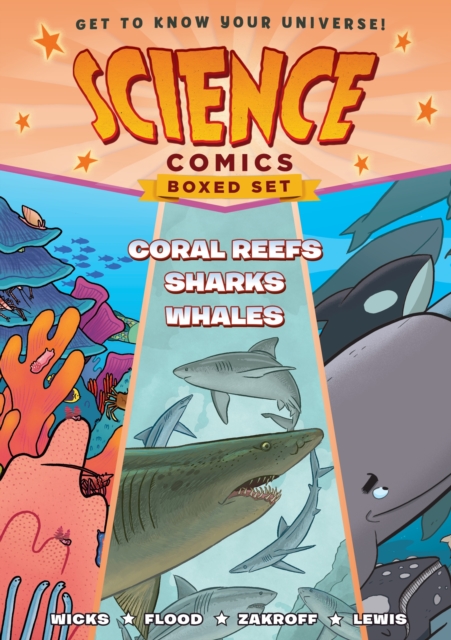 Science Comics Boxed Set: Coral Reefs, Sharks, and Whales, Multiple-component retail product Book