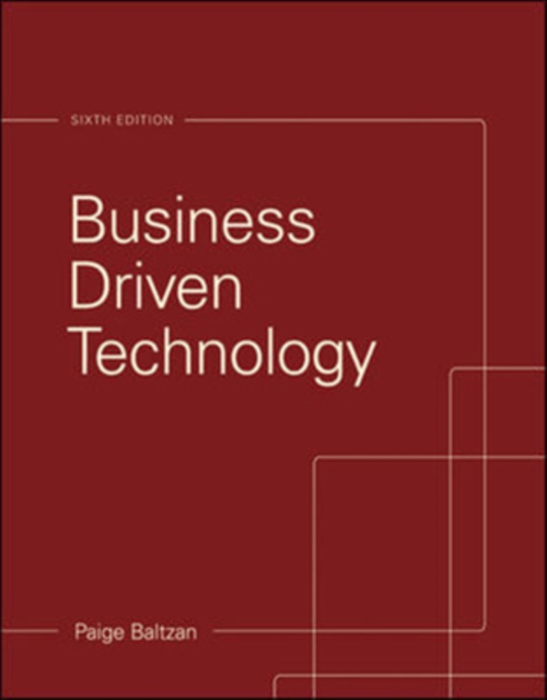 Business-Driven Technology (Int'l Ed), Paperback / softback Book
