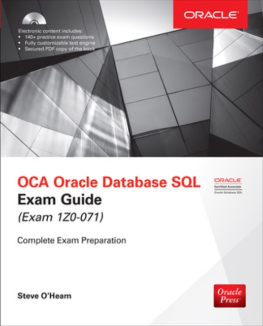 OCA Oracle Database SQL Exam Guide (Exam 1Z0-071), Book Book