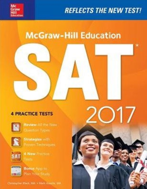 McGraw-Hill Education SAT 2017, Paperback Book