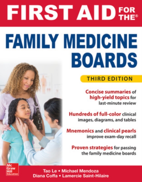 First Aid for the Family Medicine Boards, Third Edition, Paperback / softback Book
