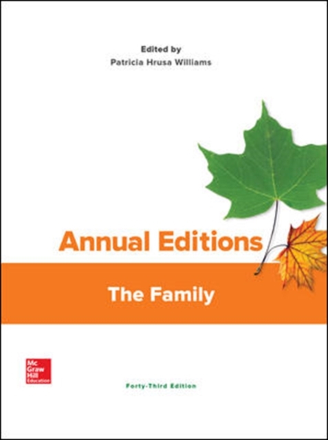 Annual Editions: The Family, Paperback / softback Book