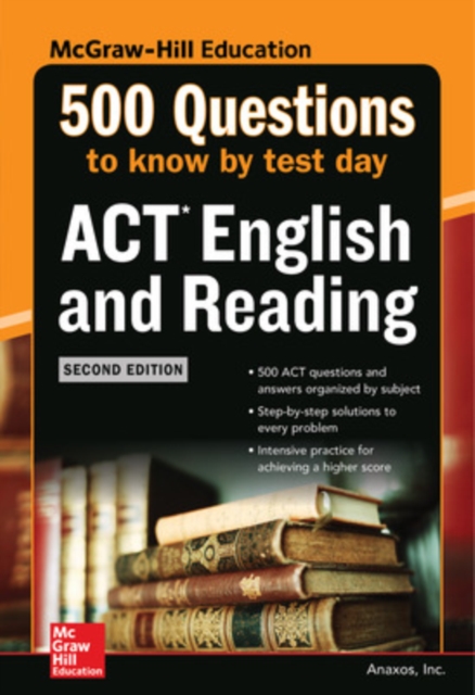 500 ACT English and Reading Questions to Know by Test Day, Second Edition, Paperback / softback Book