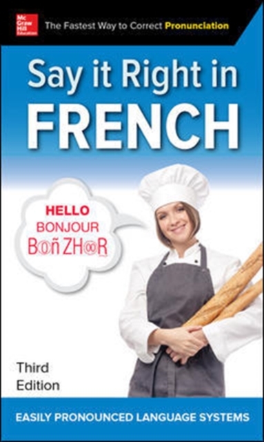 Say It Right in French, Third Edition, Paperback / softback Book