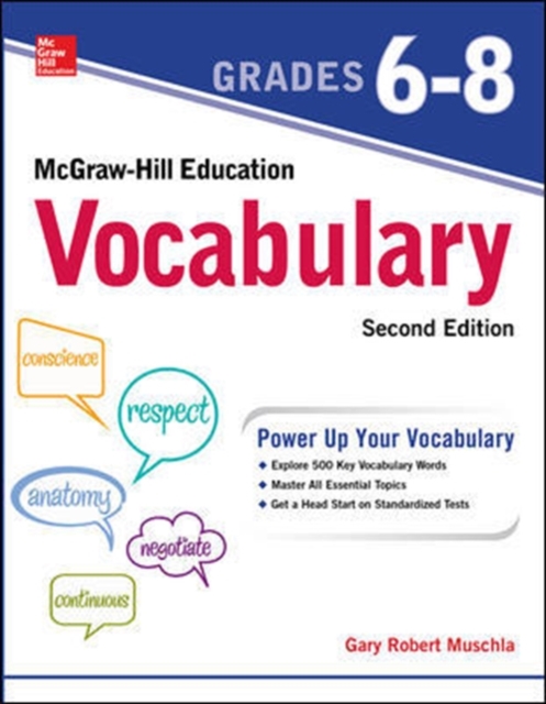 McGraw-Hill Education Vocabulary Grades 6-8, Second Edition, Paperback / softback Book
