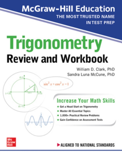 McGraw-Hill Education Trigonometry Review and Workbook, Paperback / softback Book