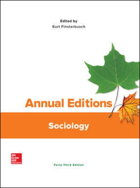 Annual Editions: Sociology, 43/E, Paperback / softback Book