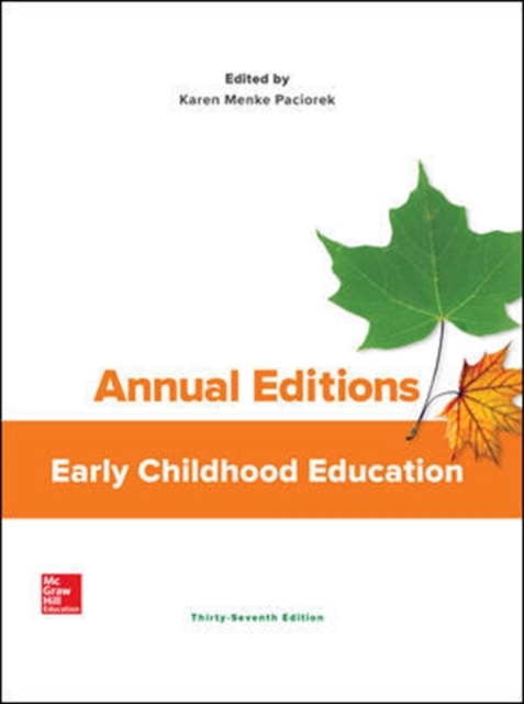 Annual Editions: Early Childhood Education, Paperback / softback Book