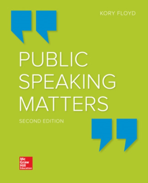 Public Speaking Matters, Paperback / softback Book