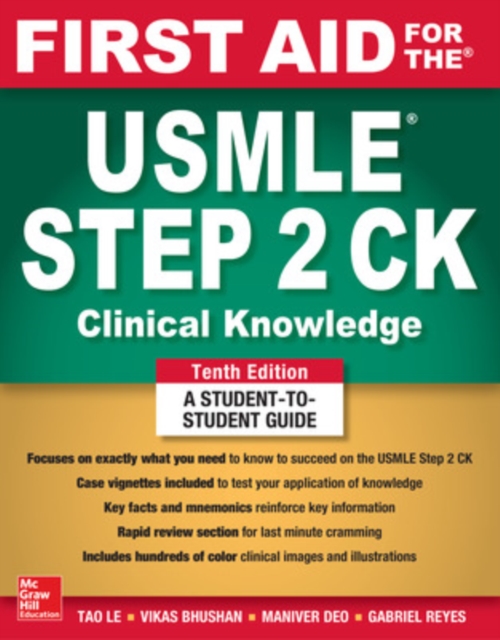 First Aid for the USMLE Step 2 CK, Tenth Edition, PDF eBook