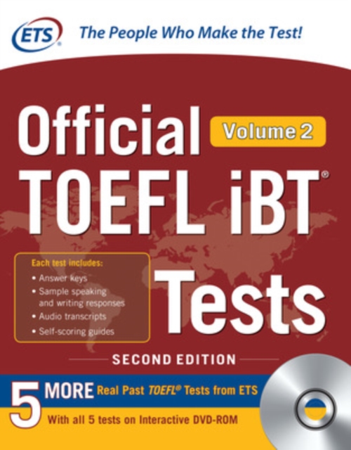 Official TOEFL iBT Tests Volume 2, Second Edition, Mixed media product Book
