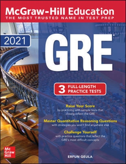 McGraw-Hill Education GRE 2021, Paperback / softback Book