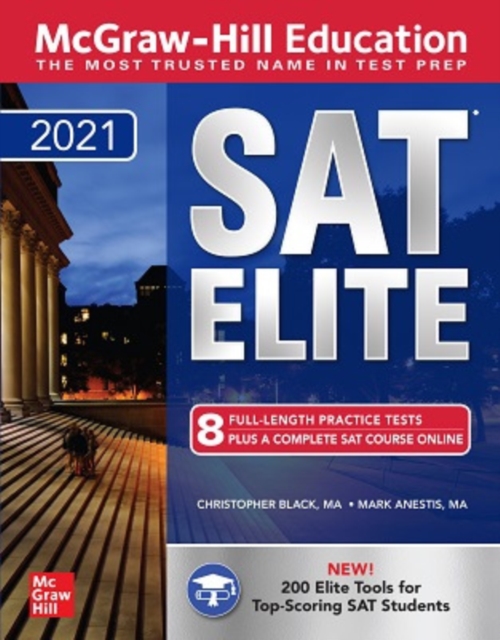 McGraw-Hill Education SAT Elite 2021, Paperback / softback Book