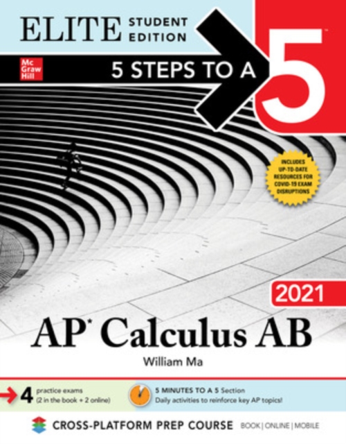 5 Steps to a 5: AP Calculus AB 2021 Elite Student Edition, Paperback / softback Book