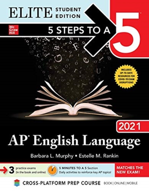 5 Steps to a 5: AP English Language 2021 Elite Student Edition, Paperback / softback Book