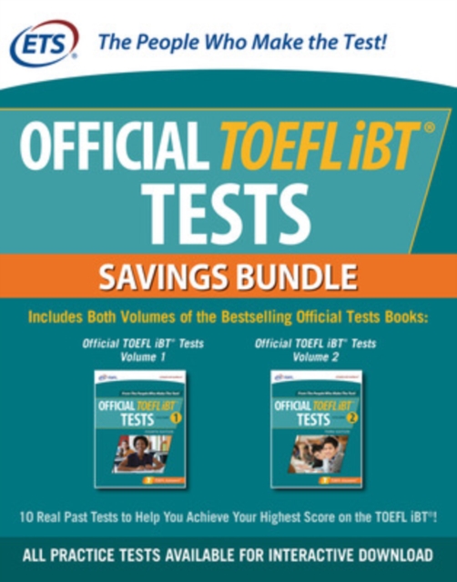 Official TOEFL iBT Tests Savings Bundle, Second Edition, Multiple-component retail product Book