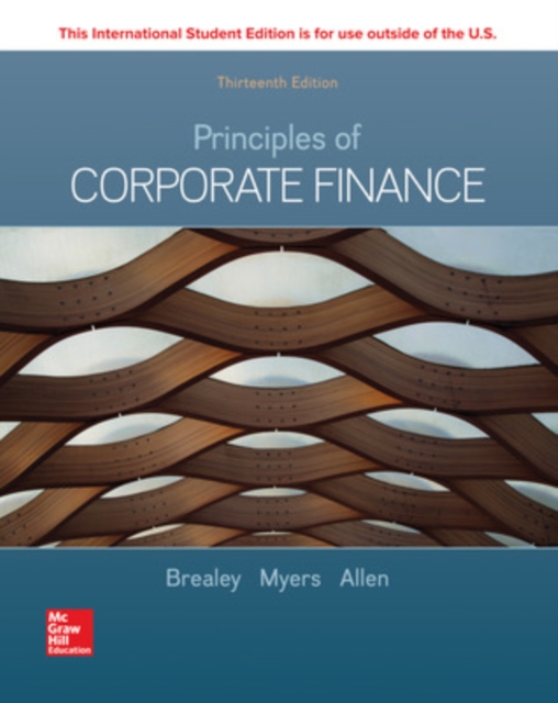 ISE Principles of Corporate Finance, Paperback / softback Book