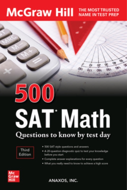 500 SAT Math Questions to Know by Test Day, Third Edition, Paperback / softback Book