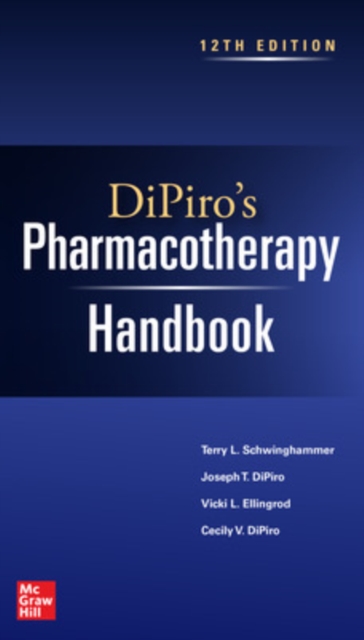 DiPiro's Pharmacotherapy Handbook, Paperback / softback Book