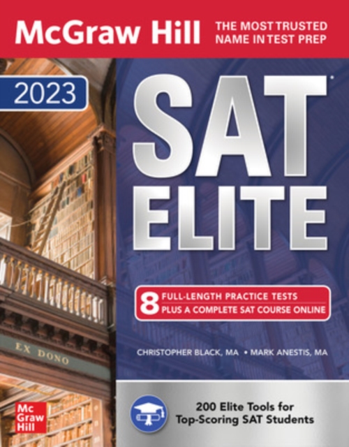 McGraw Hill SAT Elite 2023, Paperback / softback Book