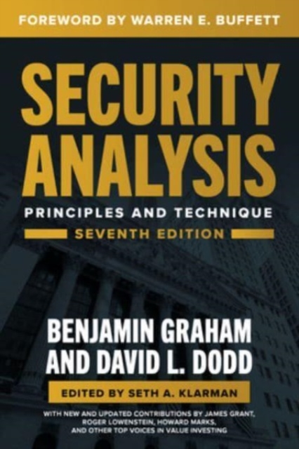 Security Analysis, Seventh Edition: Principles and Techniques, Hardback Book