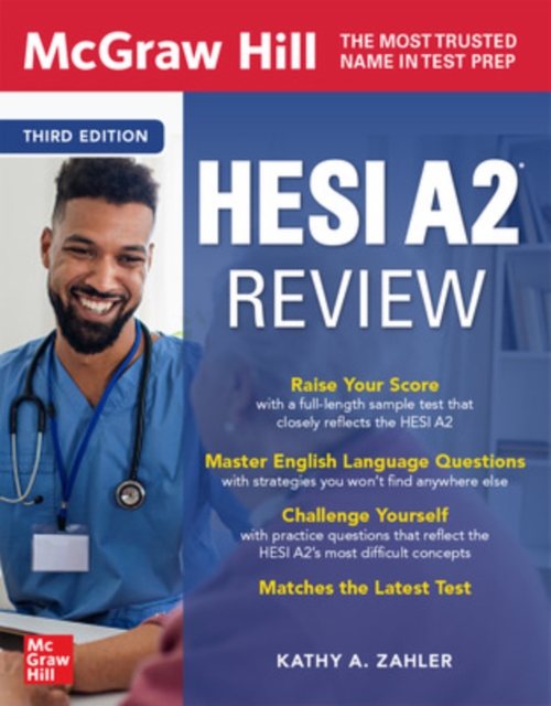 McGraw Hill HESI A2 Review, Third Edition, Paperback / softback Book
