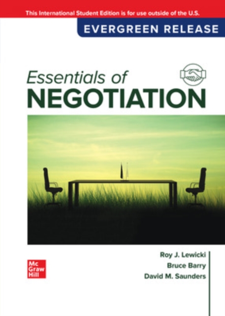Essentials of Negotiation: 2024 Release ISE, Paperback / softback Book